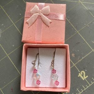 Handmade Swarovski Crystal Earrings